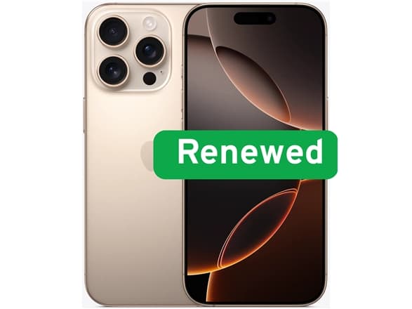 Apple | RENEW | Grade B | iPhone 16 Pro | Desert Titanium | 6.1 " | Super Retina XDR OLED | 2556 x 1179 pixels | A18 Pro | 8 GB | 128 GB | Dual SIM |