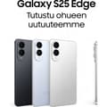 Pikkukuva 2 / 11: Samsung Galaxy S25 Edge 5G puhelin, 256/12 Gt, Jetblack