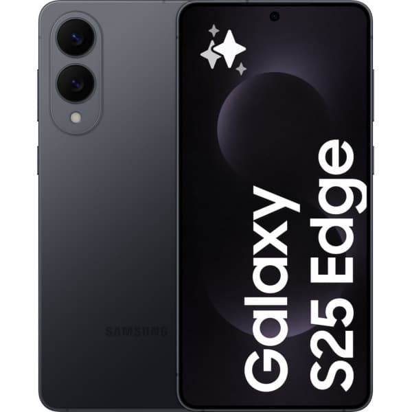 Samsung Galaxy S25 Edge 5G puhelin, 256/12 Gt, Jetblack musta