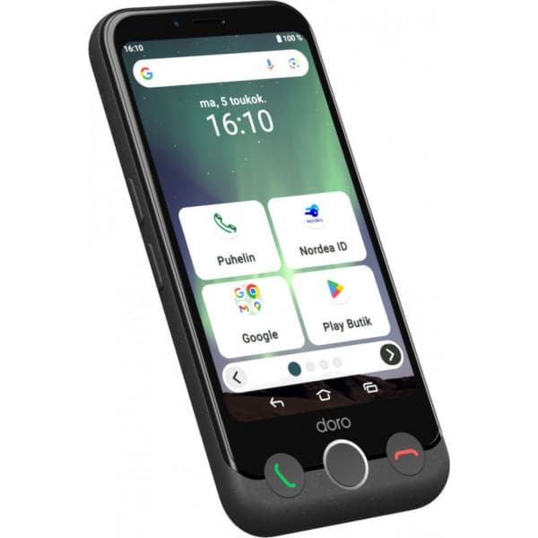 Doro Aurora A11 smartphone, Graphite