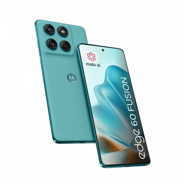 Motorola Edge 60 Fusion 5G puhelin, 256/8 Gt, Amazonite Turkoosi