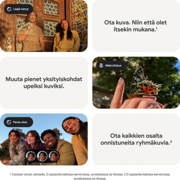 Google Pixel 9a puhelin, 256/8 Gt, Obsidian