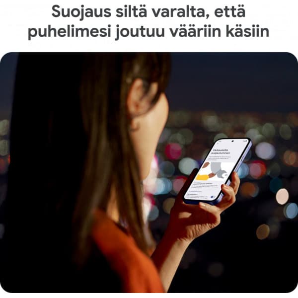 Google Pixel 9a puhelin, 256/8 Gt, Obsidian