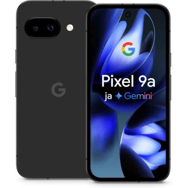 Google Pixel 9a puhelin, 256/8 Gt, Obsidian musta