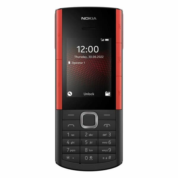 Mobiltelefon för seniorer Nokia Svart 128 GB RAM 2,4" 4G/LTE Svart