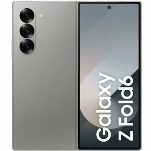 Smartphone Samsung SM-F956BZSBEUB Octa Core 12 GB RAM 256 GB Grå 7,6" Silver
