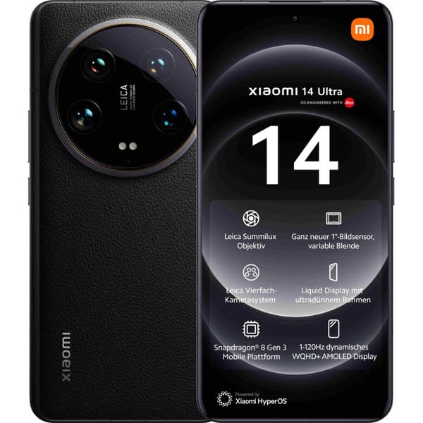 Smartphone Xiaomi 14 Ultra 6,73" 16 GB 512 GB Svart