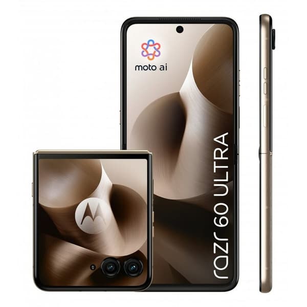 Smartphone Motorola razr 60 ultra Qualcomm Snapdragon 8 Elite 16 GB RAM 512 GB Trä Trä