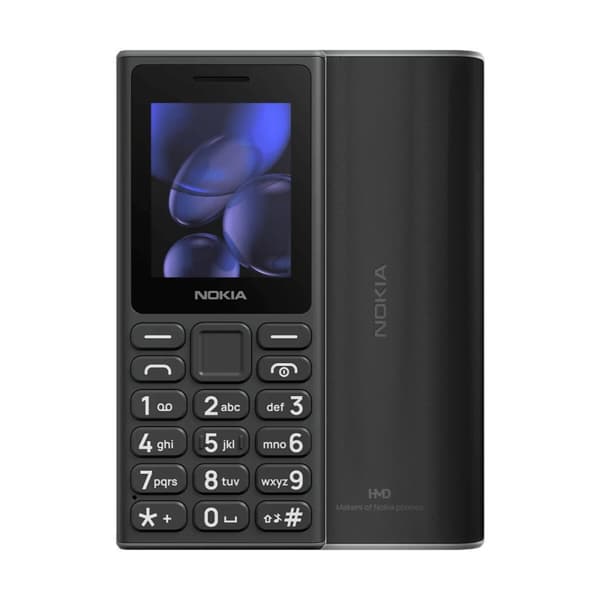 Mobiltelefon för seniorer Nokia 105 (2024) Svart 4 MB Single Core™ 1,8"