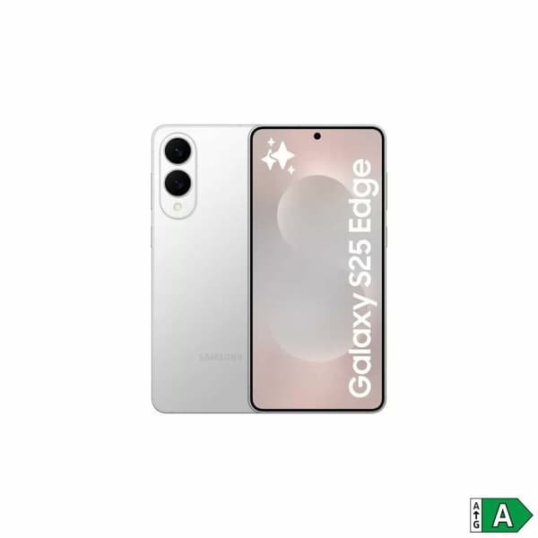 Smartphone Samsung GALAXY S25 EDGE 6,7" Qualcomm Snapdragon 8 Elite 12 GB RAM 128 GB 256 GB Silvrig
