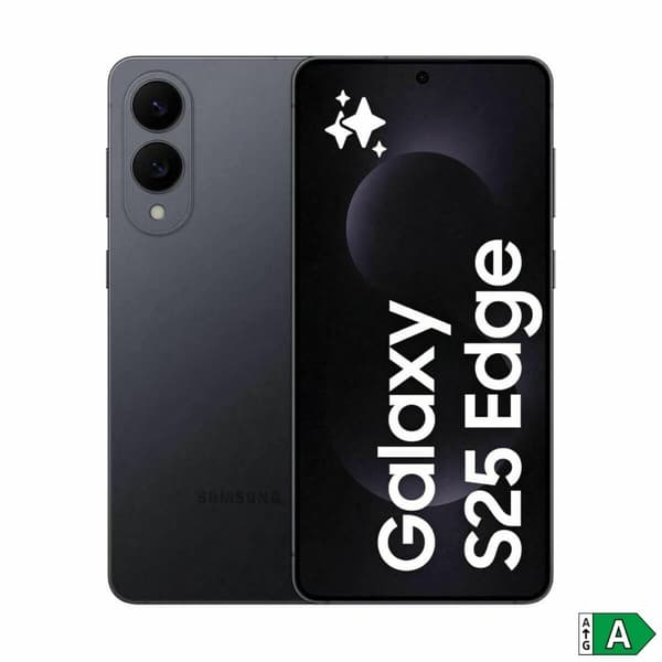Smartphone Samsung GALAXY S25 EDGE 6,7" Qualcomm Snapdragon 8 Elite 12 GB RAM 256 GB Svart