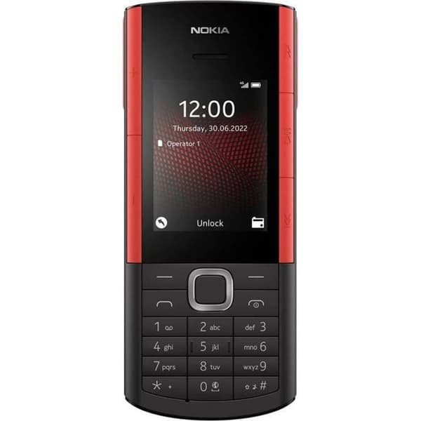 Mobiltelefon för seniorer Nokia Svart 128 GB RAM 2,4" 4G/LTE