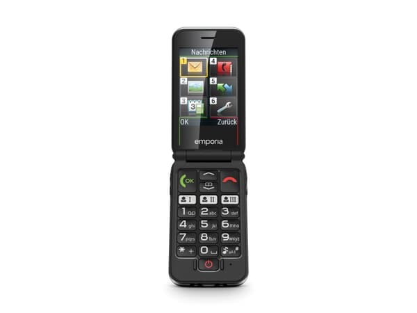 Emporia emporiaJOY_LTE black (V3) Großtastenklapphandy