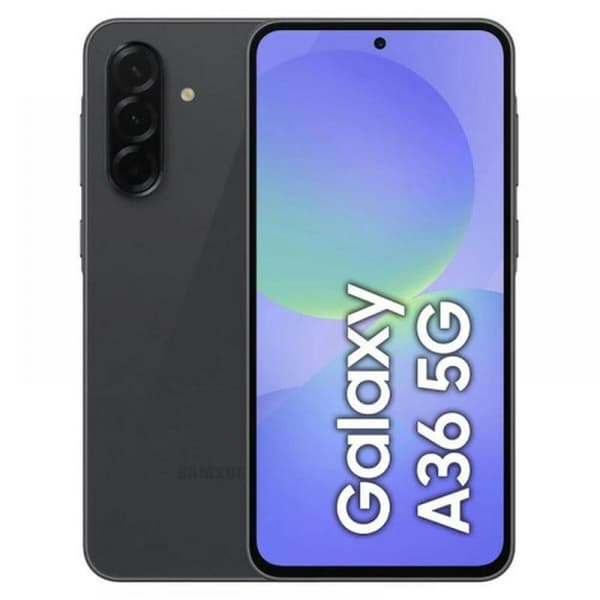 Smartphone Samsung SM-A366BZKGEEB Octa Core 8 GB RAM 256 GB Svart