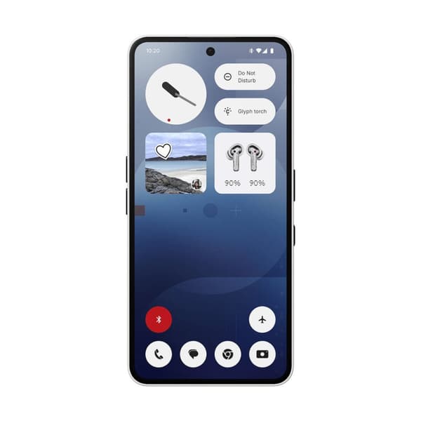 Smartphone Nothing Phone 3a 5G Octa Core 8 GB RAM 128 GB Vit 6,67"