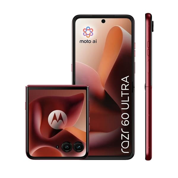 Smartphone Motorola razr 60 ultra Qualcomm Snapdragon 8 Elite 16 GB RAM 512 GB Bordeaux Bordeaux