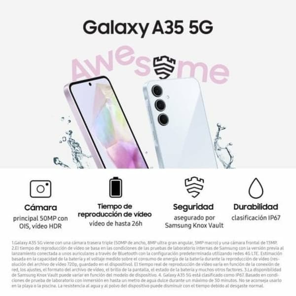 Smartphone Samsung Galaxy A35 6,6" 6 GB RAM 128 GB Syren