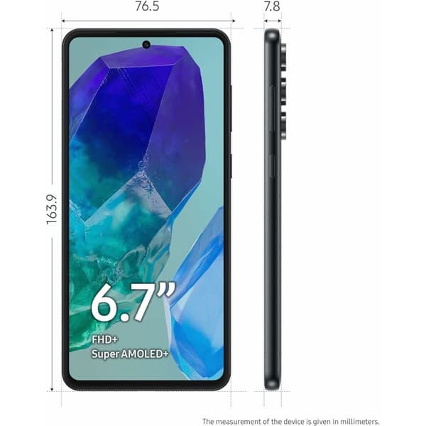 Smartphone Samsung Galaxy M55 5G 6,7" Octa Core 8 GB RAM 256 GB Blå