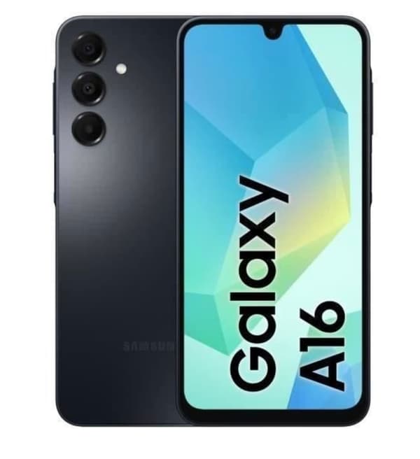 Samsung A16 128GB Black - ny men lådan öppen