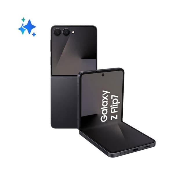 Samsung Galaxy Z Flip7 5G Smartphone 12GB/512GB - Jetblack(Nordisk)
