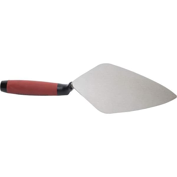 Marshalltown Trowel, London stil murslev med ergonomiskt Durasoft handtag, kolstål, med spets