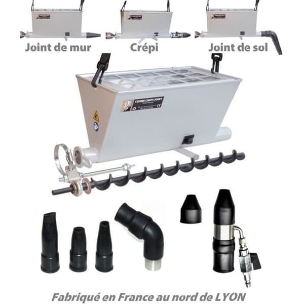 Kombiputsmaskin/ Giktningsmaskin Crépi Joint