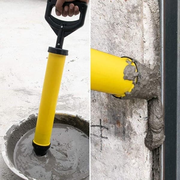OBOSOE fugepistol / fugepistol med 4 dyser til cement- og fugearbejde