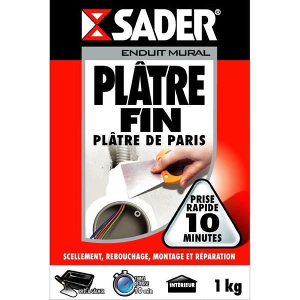 SADER finputs - 1kg låda - Tätar, fyller och tillverkar formar - VOC A+