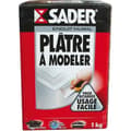 Miniatyrbild 1 av 4: SADER modelleringsgips - 1 kg - Fördröjd inställning - Interiör VOC A+