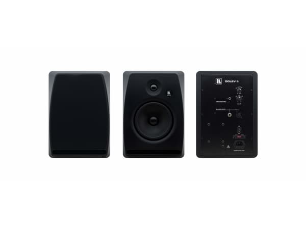 Kramer Electronics Dolev 6, 2-suuntainen, Langallinen, 75 W, 47 - 20000 Hz, Musta