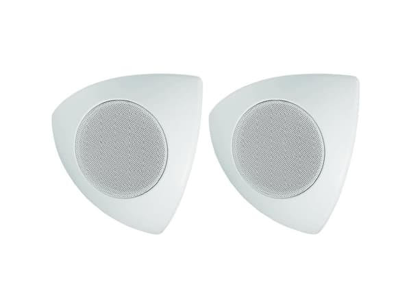 Monacor MKS-48/WS, Kan monteres i taket, Kan monteres på veggen, Hvit, Akrylnitrilbutadienstyren, 0 - 40 °C, 15 W, 30 W