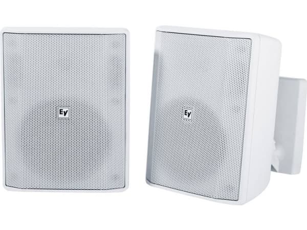 Electro Voice EVID-S5.2W Væghøjttalere 8 Ω Hvid 1 stk