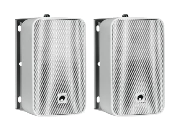 Omnitronic 11036951, 2-suuntainen, 2.0 kanavaa, Langallinen, 40 W, 75 - 20000 Hz, Valkoinen