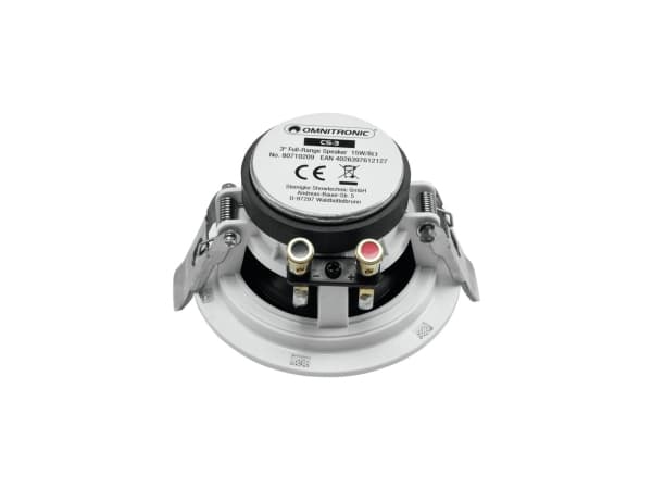 Omnitronic 80710209, Koko alue, Langallinen, 15 W, 150 - 20000 Hz, 8 O, Valkoinen
