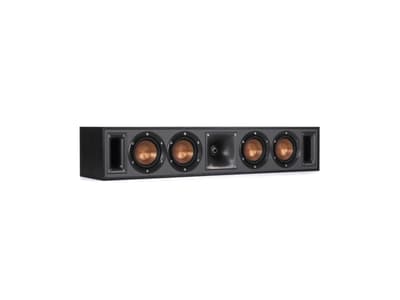 Klipsch R-34C, Kabel, 100 W, 82 - 21000 hz, 8 O, Svart