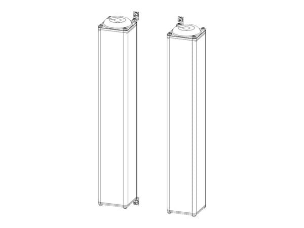 NEC SP-RM3 - Høyttalere - for skjerm - 40 watt - for NEC MultiSync P404, P484, P554, P654, P754, V404, V484, V554, V654, V754, V864, V984
