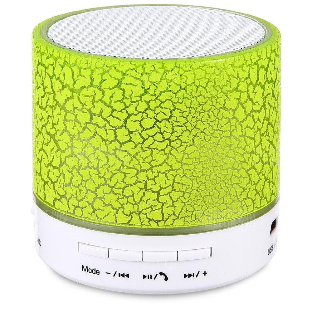 Trådlös LED Ljus Stereo Mini MP3 högtalare