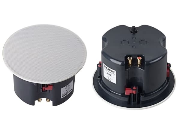 Visaton DL 25 Loftshøjtalere 30 W 8 O Klar hvid (RAL 9010) 1 stk