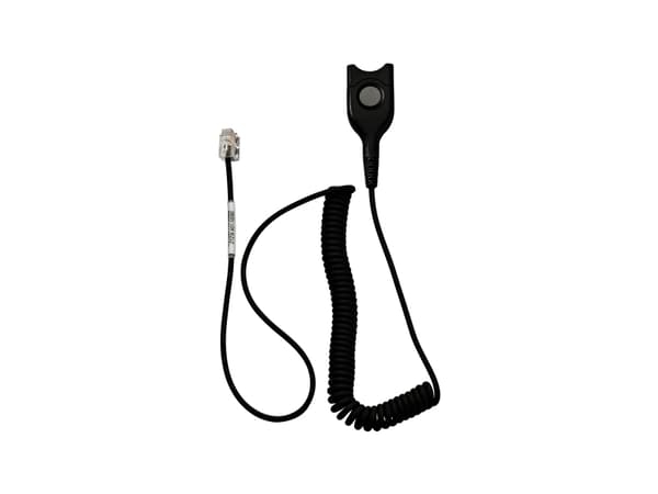 EPOS CSTD 24 Headset cable EasyDisconnect to RJ-9male standard bottom cable