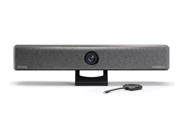 Barco ClickShare Bar Core - Alt-i-ett-videobar Sort, Grå