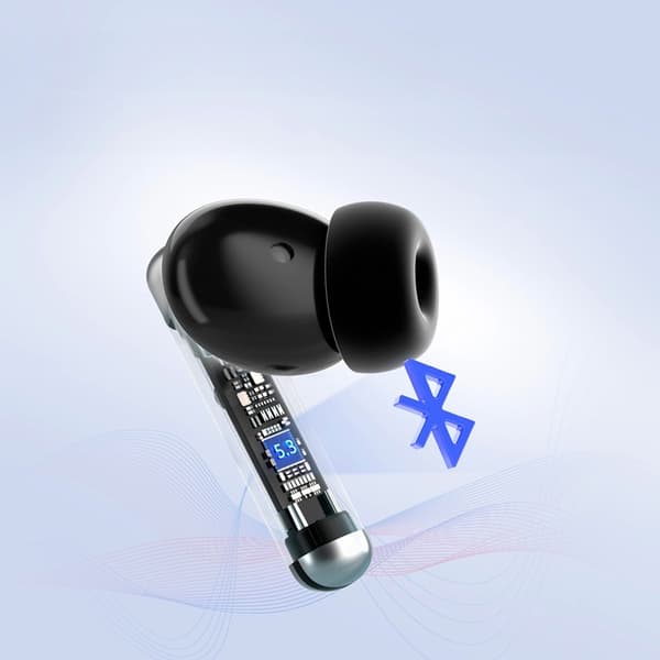 Tronsmart In-Ear Hörlurar Trådlösa Bluetooth 5.3 ENC Soundi R4 - Svart