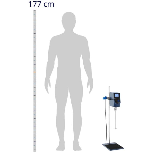Steinberg Systems - Toppmonterad omrörare för laboratorium - Upp till 40 l - 100–2500 varv/min - Timer