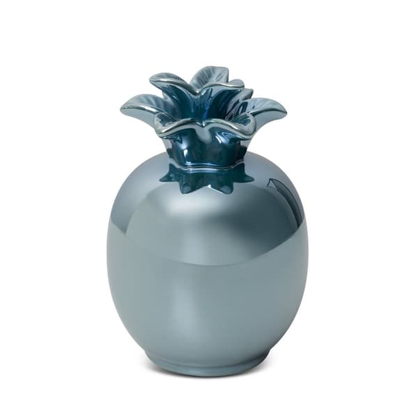 Koristehahmo SIMONA2 9x14 Eurofirany turkoosi helmikiiltävä ananas