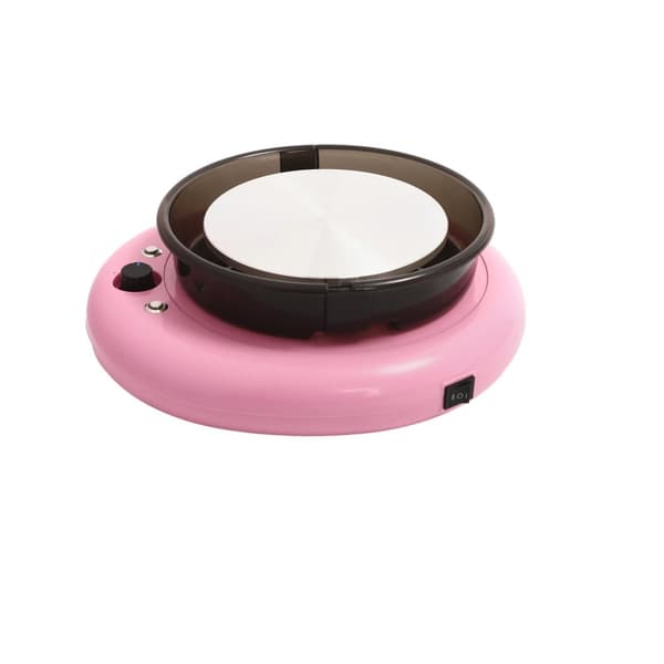 Keramisk Hjulmaskine, 60W Effekt, 0-180 omdr./min Hastighed, Letvægtsdesign,pink