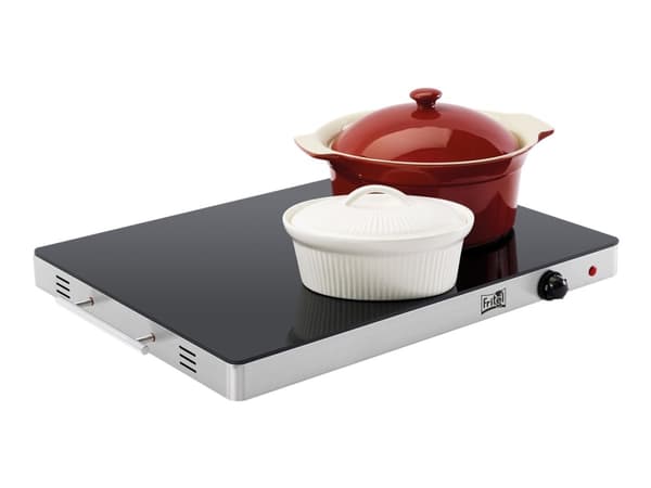 FRITEL Family WT 2478 - Platevarmer - 400 W - svart/inox