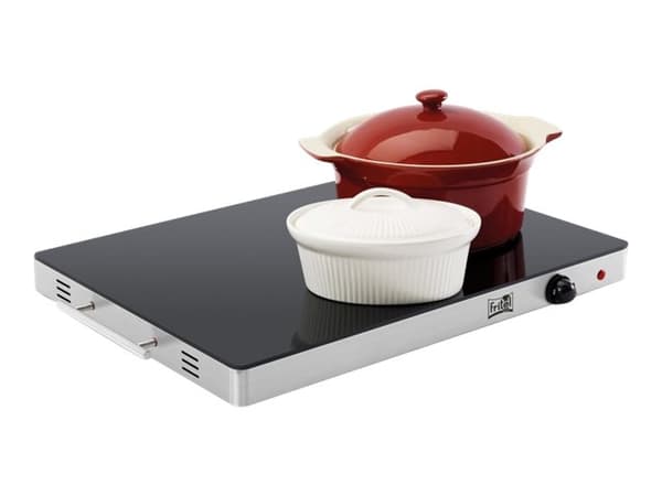 FRITEL Family WT 2478 - Platevarmer - 400 W - svart/inox