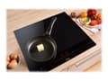 Miniatyrbilde 3 av 5: Gorenje Advanced IS646BG - Induksjonskomfyrtopp - 4 plater - Nisje - bredde: 56 cm - dybde: 49 cm - uten ramme - svart