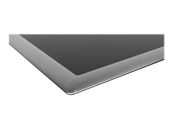 Siemens iQ300 ET645FNN1E - Keramisk komfyrtopp - 4 plater - Nisje - bredde: 56 cm - dybde: 49 cm - med pynt av rustfritt stål - svart/rustfritt stål