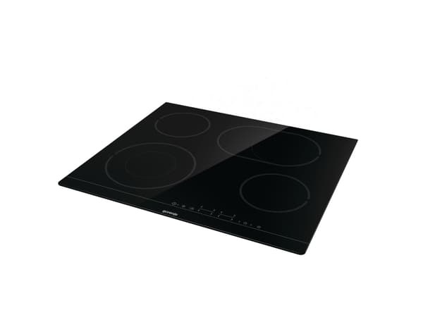 Gorenje CT43SC, Svart, Inbyggnad, 60 cm, Keramik, Keramik, 4 zon(er)