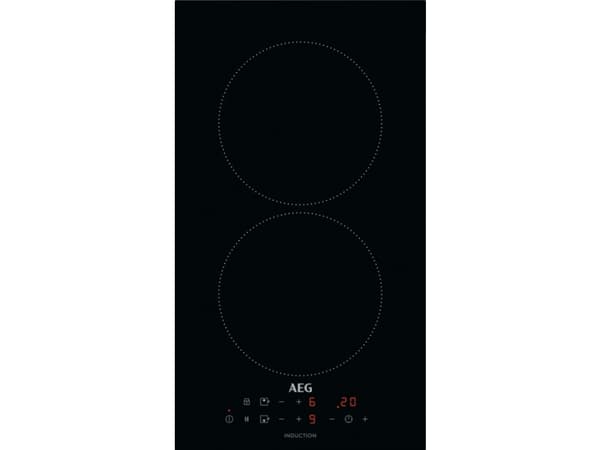 AEG IKB32300CB, Musta, Kiinteä, 29 cm, Keittoalueinduktioliesi, 2 alue(tta), 2 alue(tta)